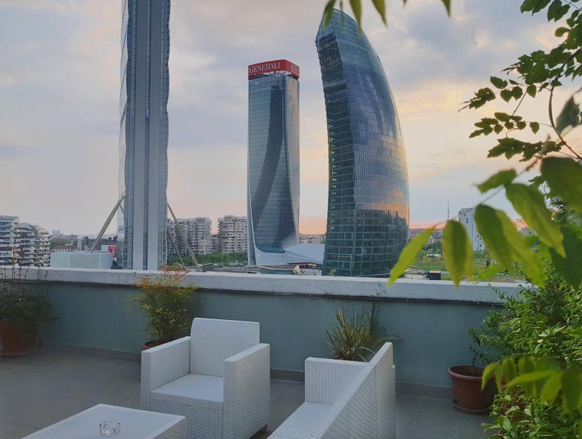 City Life Sky Apartment- Mico- Breathtaking Penthouse Milánó Kültér fotó