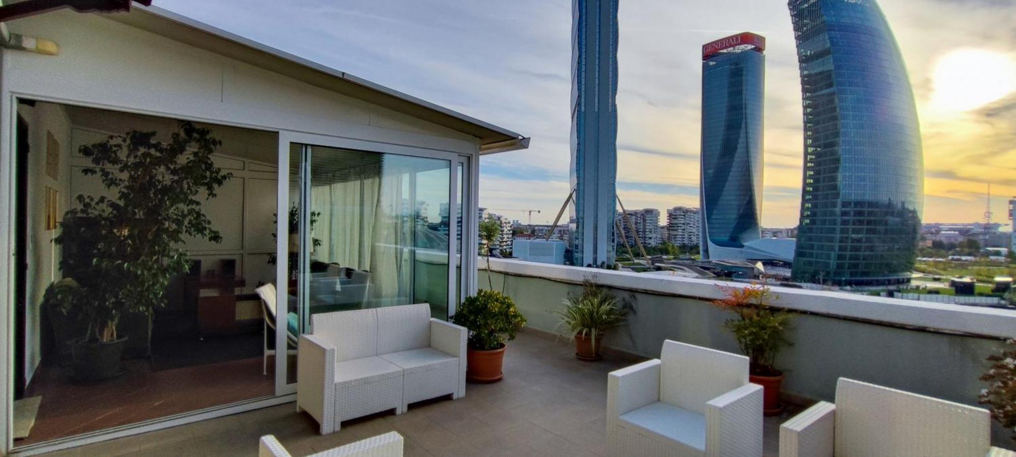 City Life Sky Apartment- Mico- Breathtaking Penthouse Milánó Kültér fotó